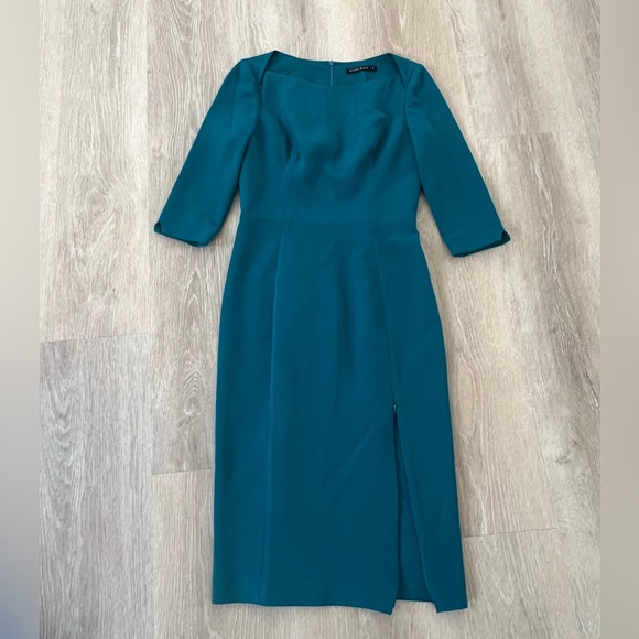 hjjj Dresses & Skirts - Chic Long Sleeve Teal Dress